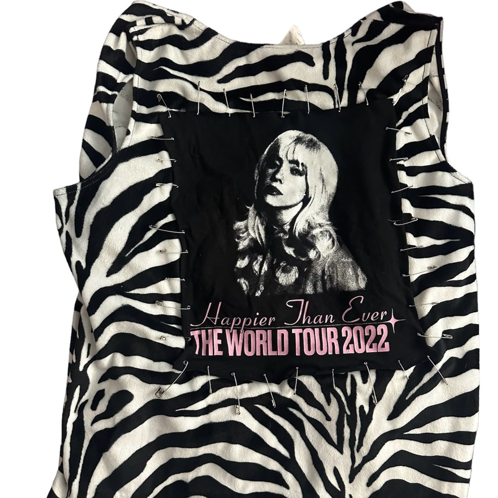 Billie Eilish handmade vest
